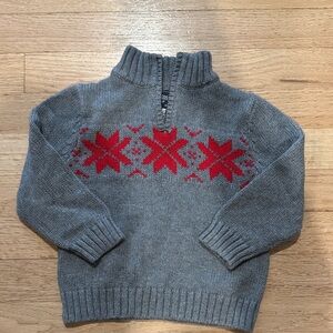 OshKosh B'gosh Gray Knit Sweater